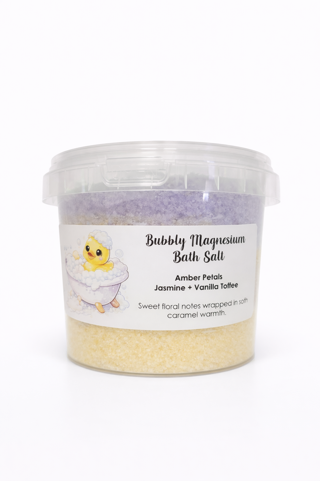 Amber Petals Bubbly Magnesium Bath Salt 500g