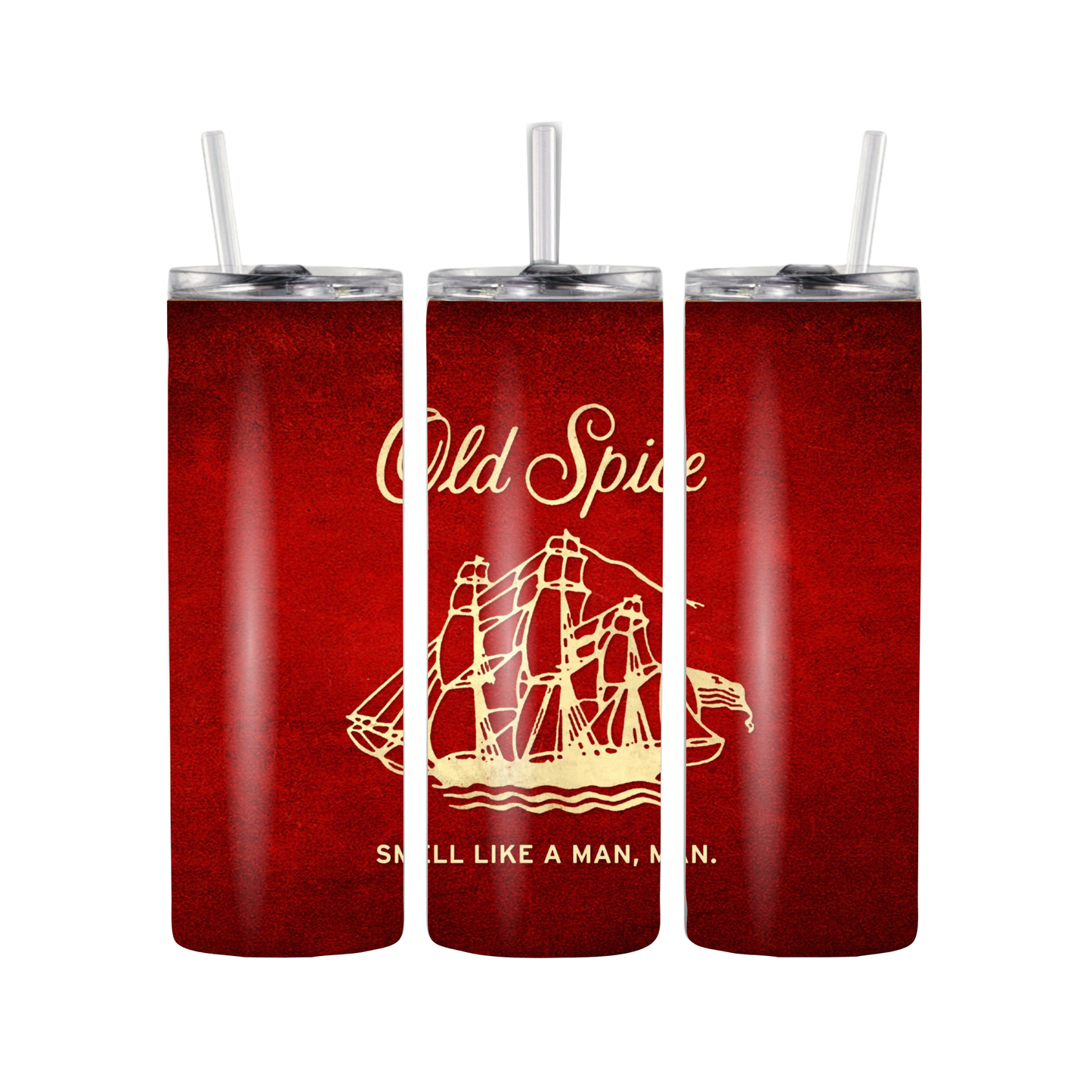 Old Spice Themed 20oz Tumbler