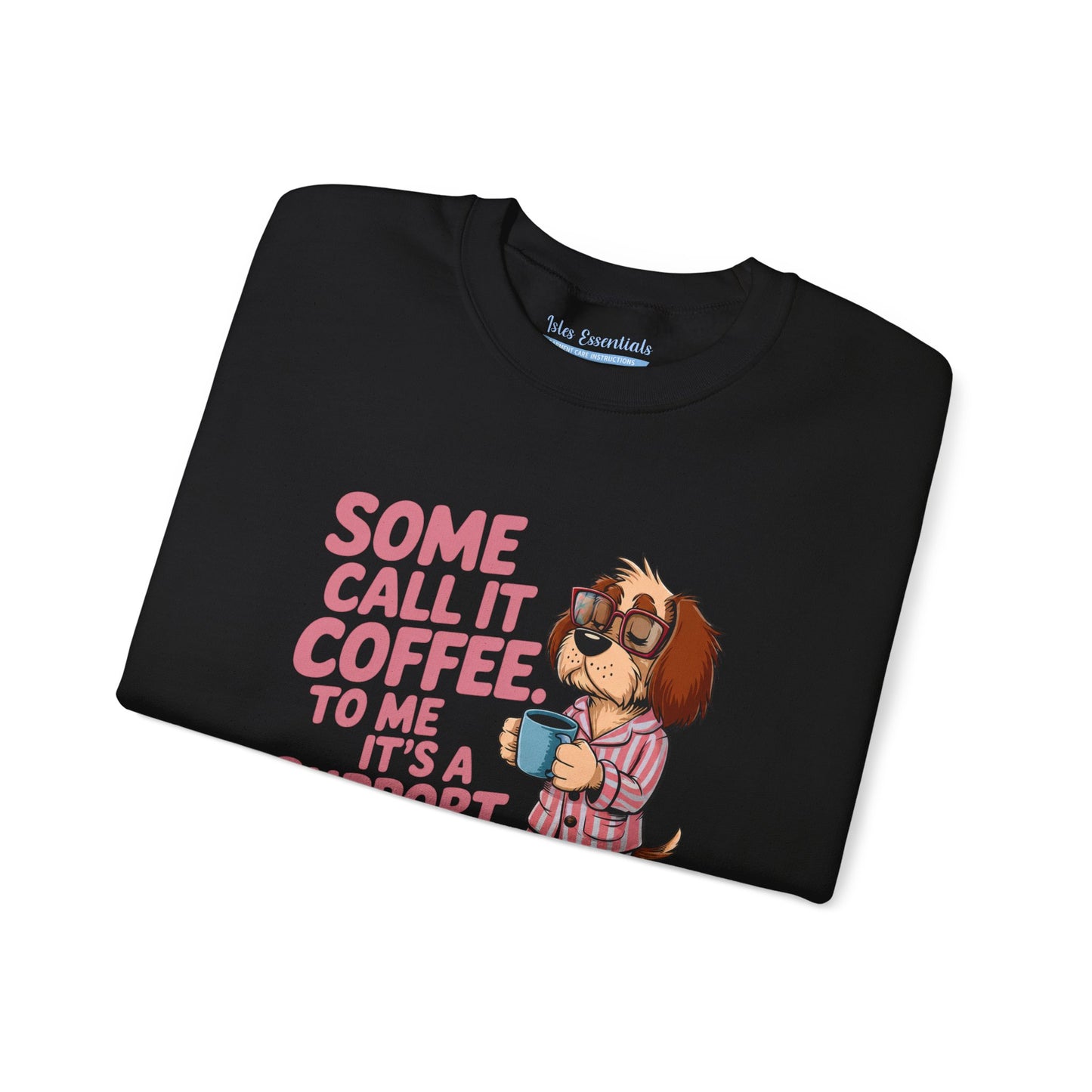 Coffee Support Group Sweater (Black)