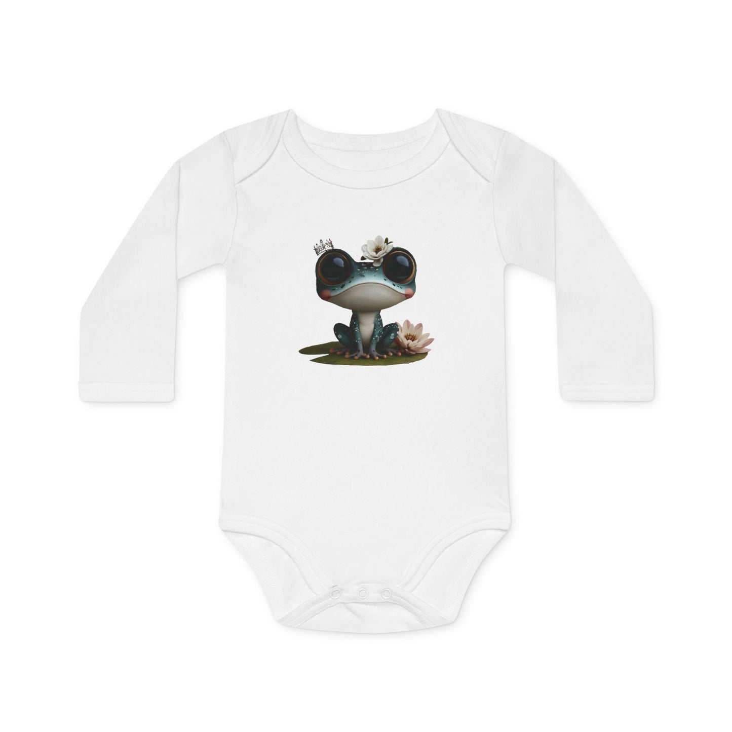 Whimsical Frog Baby Grow (long Sleeve)