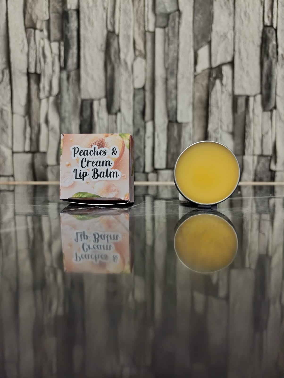 Peaches & Cream Flavored Lip Balm (10ml)