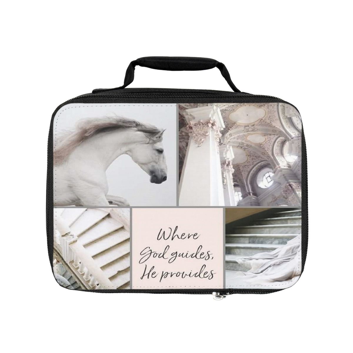 Where God Guides he provides Bible Bag
