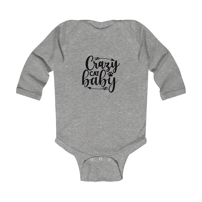 Crazy Cat Baby - Baby Grow