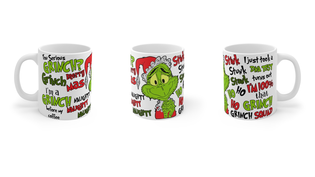 The Grinch Design 4 Coffee Mug