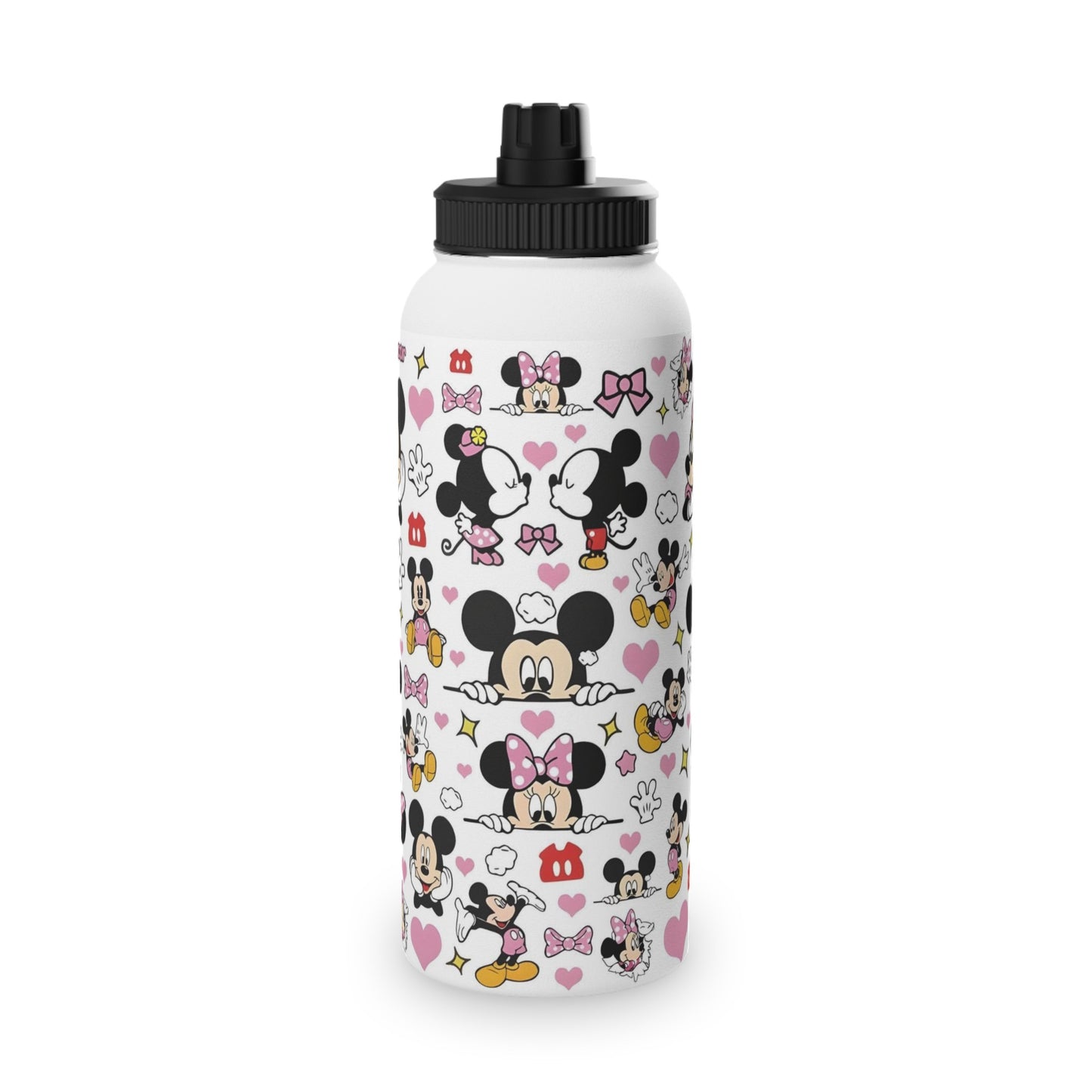 Micky & Minnie 850ml Metal Water Bottle