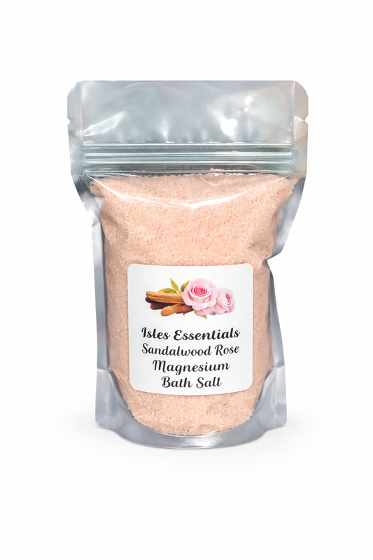 Sandalwood Rose Magnesium Bath Salt