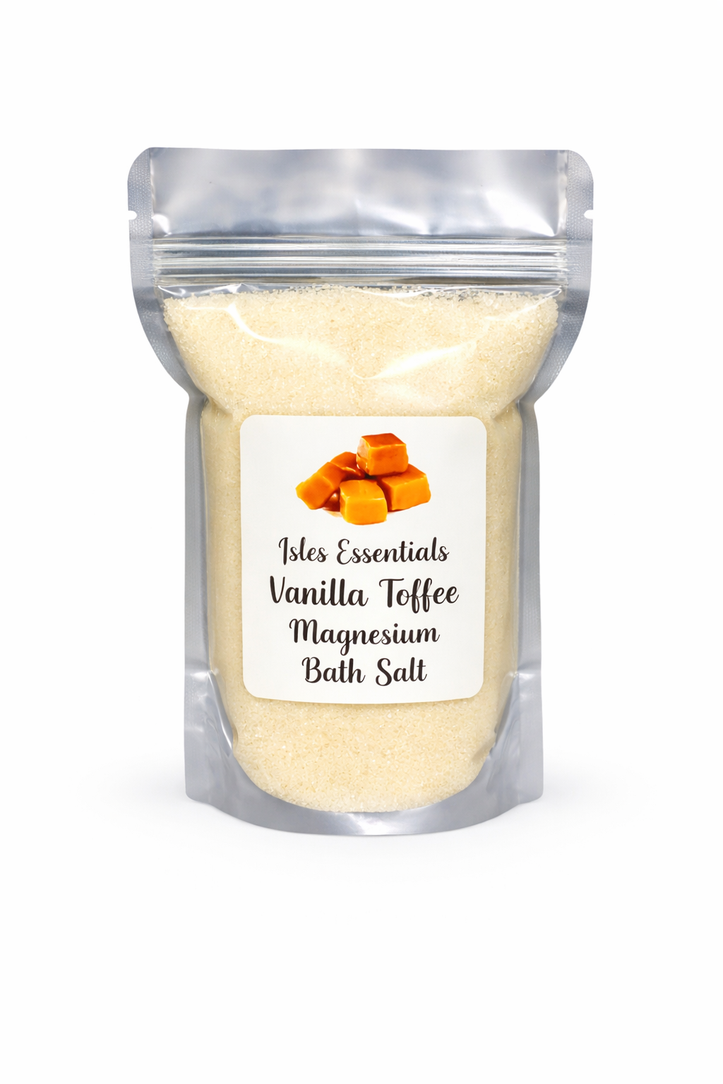 Vanilla Toffee Magnesium Bath Salt