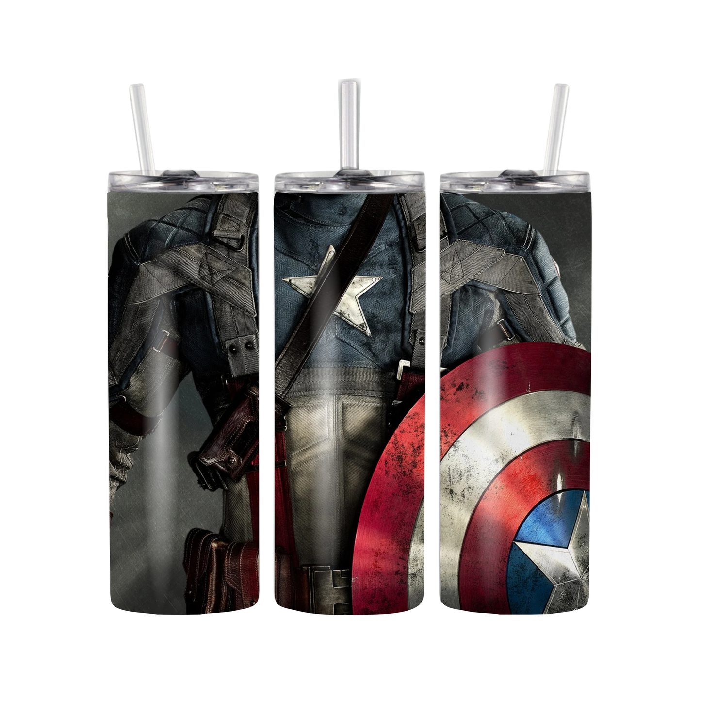 Cpt America Themed  20oz Tumbler