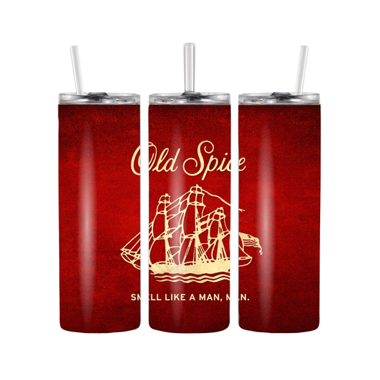 Old Spice Themed  20oz Tumbler