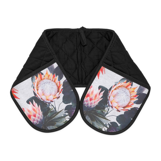 Dark Protea Oven Mitts