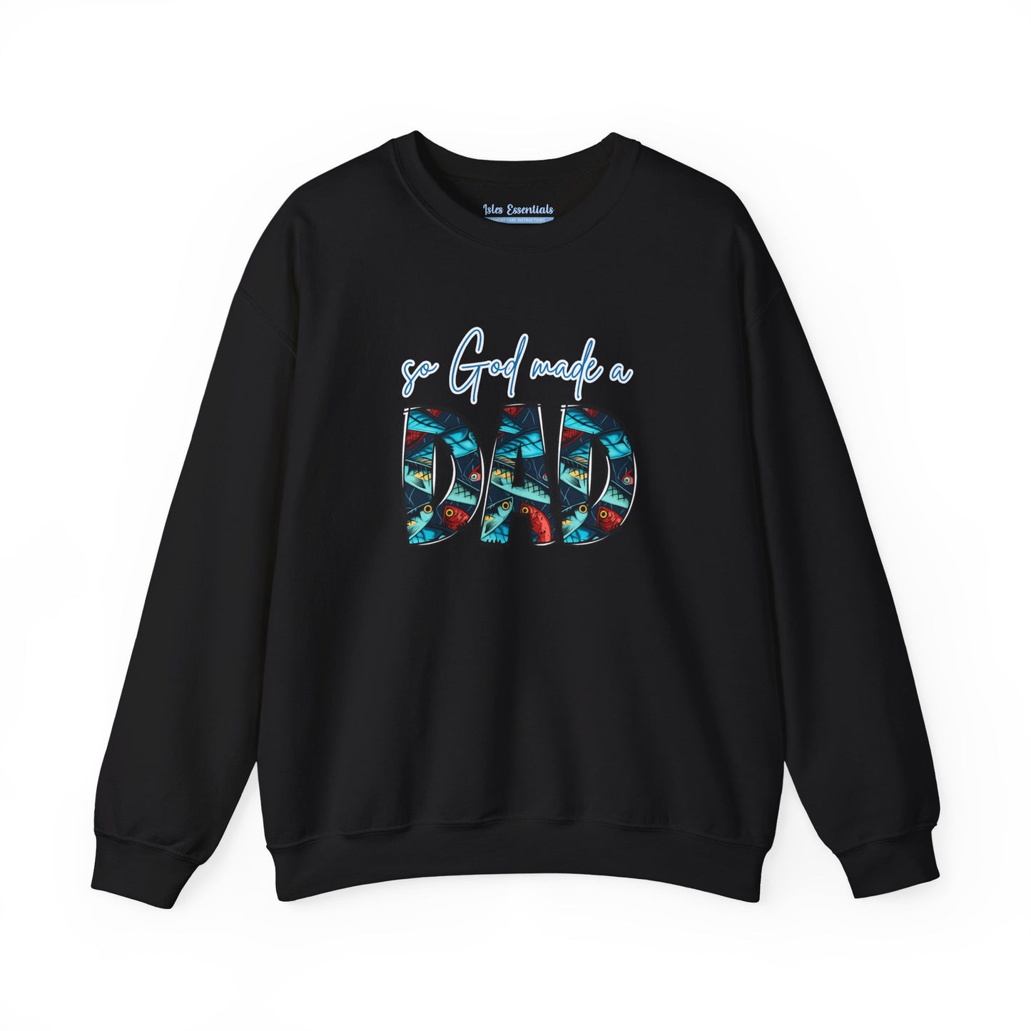So God Made Dad Sweater (Black)