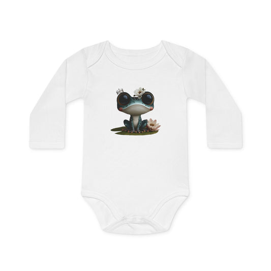 Whimsical Frog Baby Grow (long Sleeve)