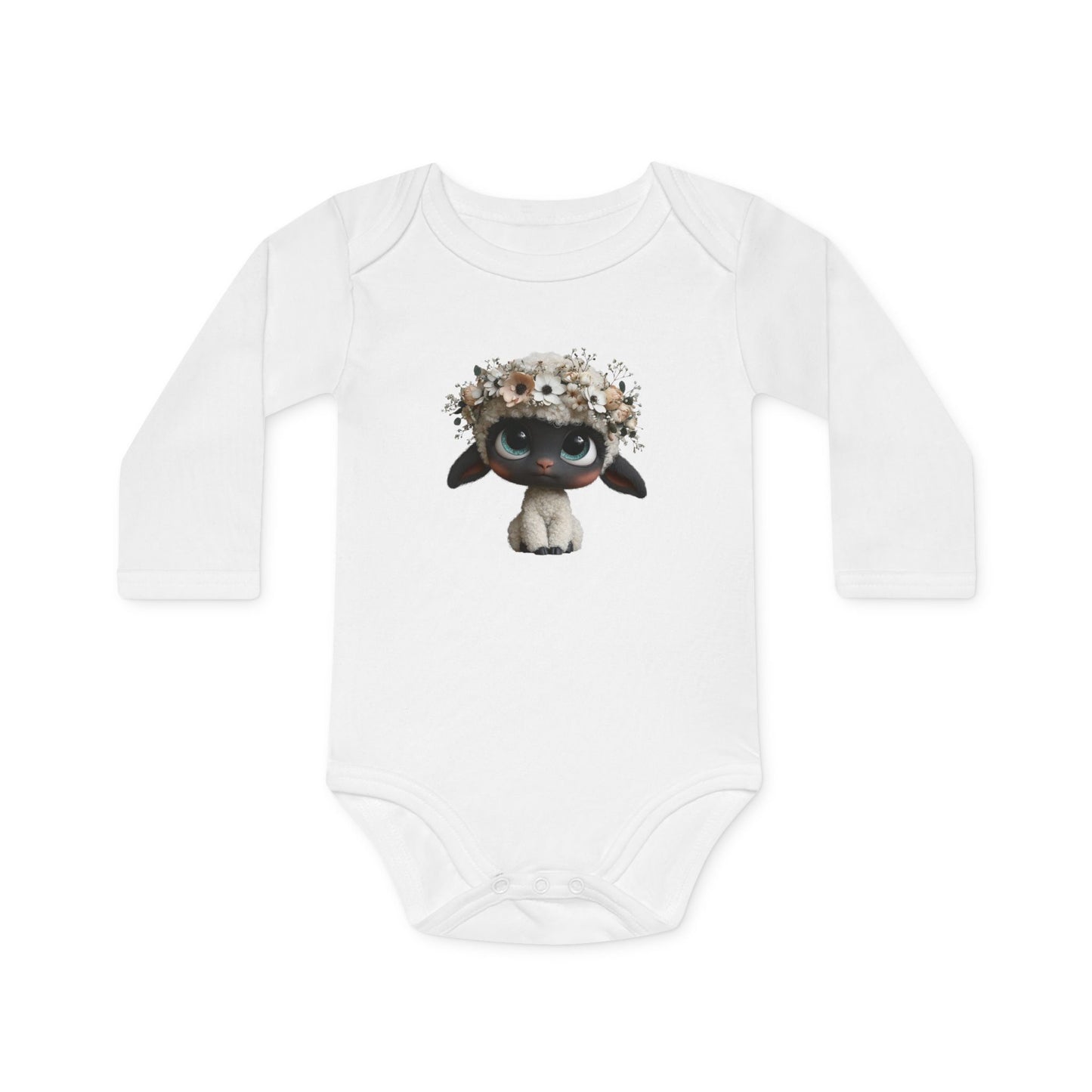 Whimsical Sheep 2 baby Grow (long sleeve)