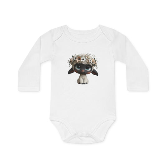 Whimsical Sheep 2 baby Grow (long sleeve)