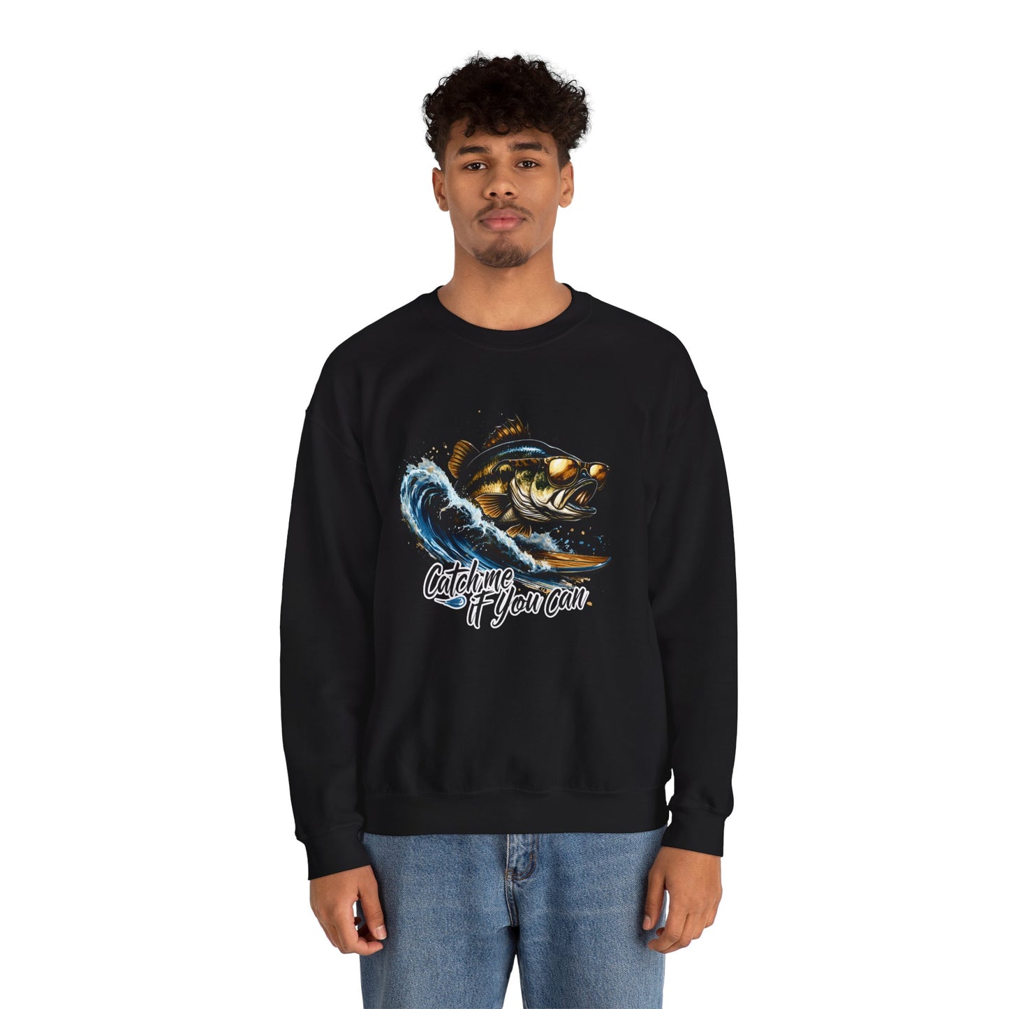 Catch me if you can Sweater (Black)