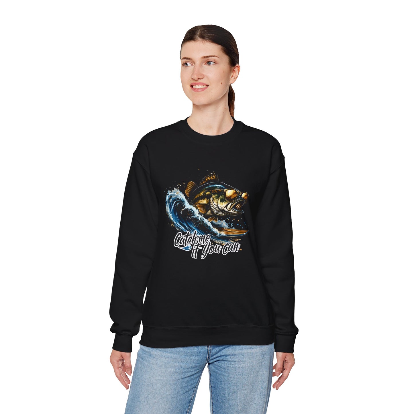 Catch me if you can Sweater (Black)