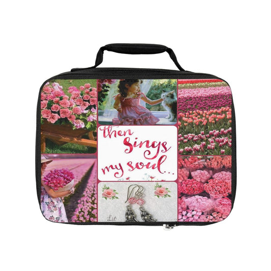 Pink Roses Bible Bag