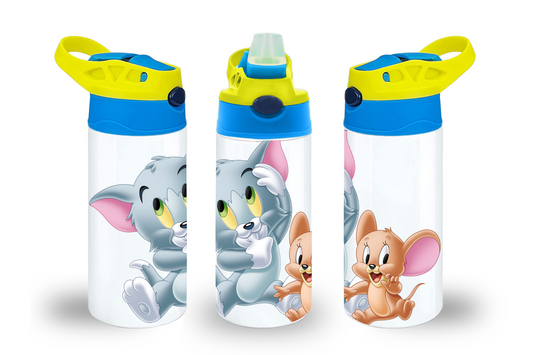 Baby Tom & Jerry 12oz Stainless Steel Sippy Bottle
