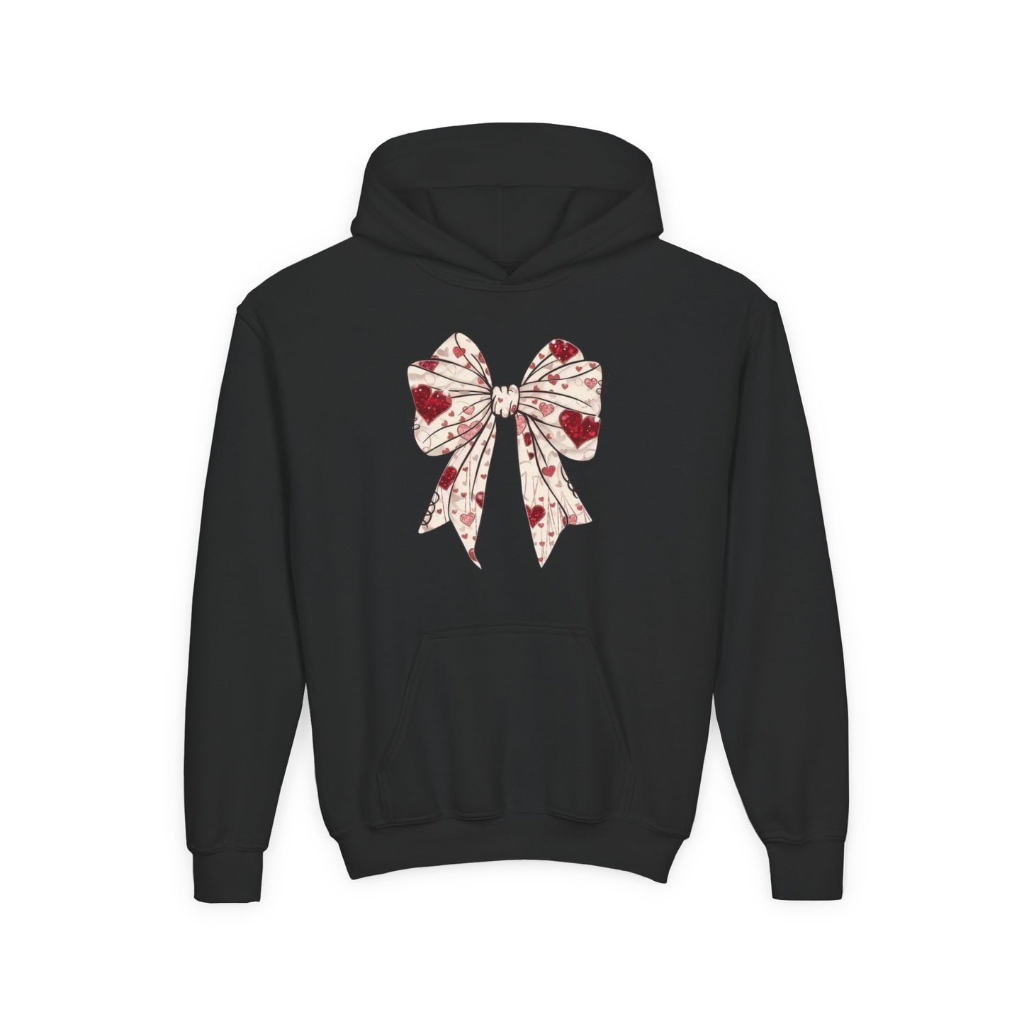Hearts & Bows Unisex Kids Hoodie