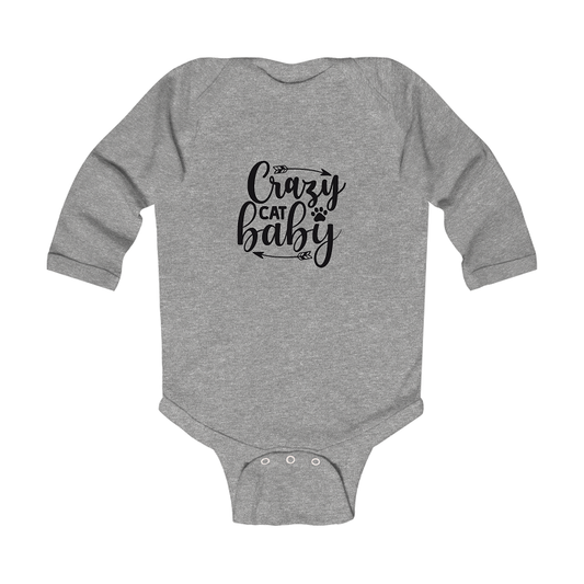 Crazy Cat Baby - Baby Grow