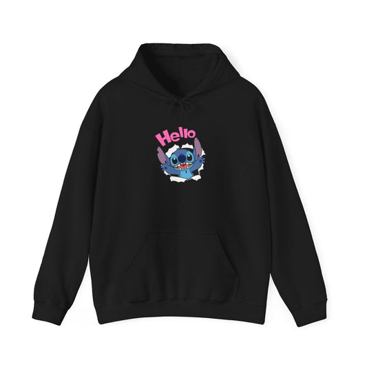Hello Stitch Hoodie