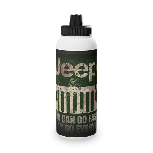 Jeep 850ml Metal Water Bottle